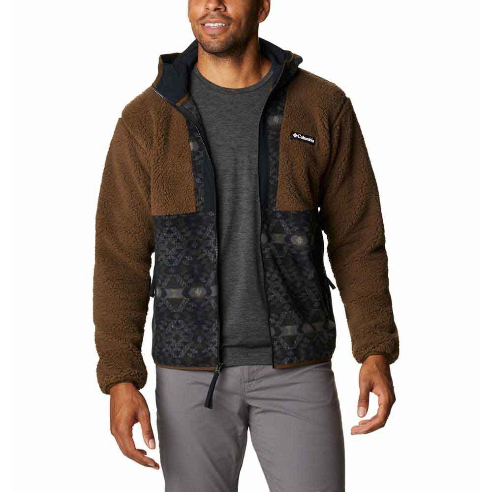 

Толстовка Columbia Backbowl Sherpa Full Zip, зеленый