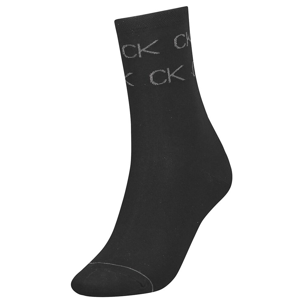 

Носки Calvin Klein Lurex Logo Giftbox, черный