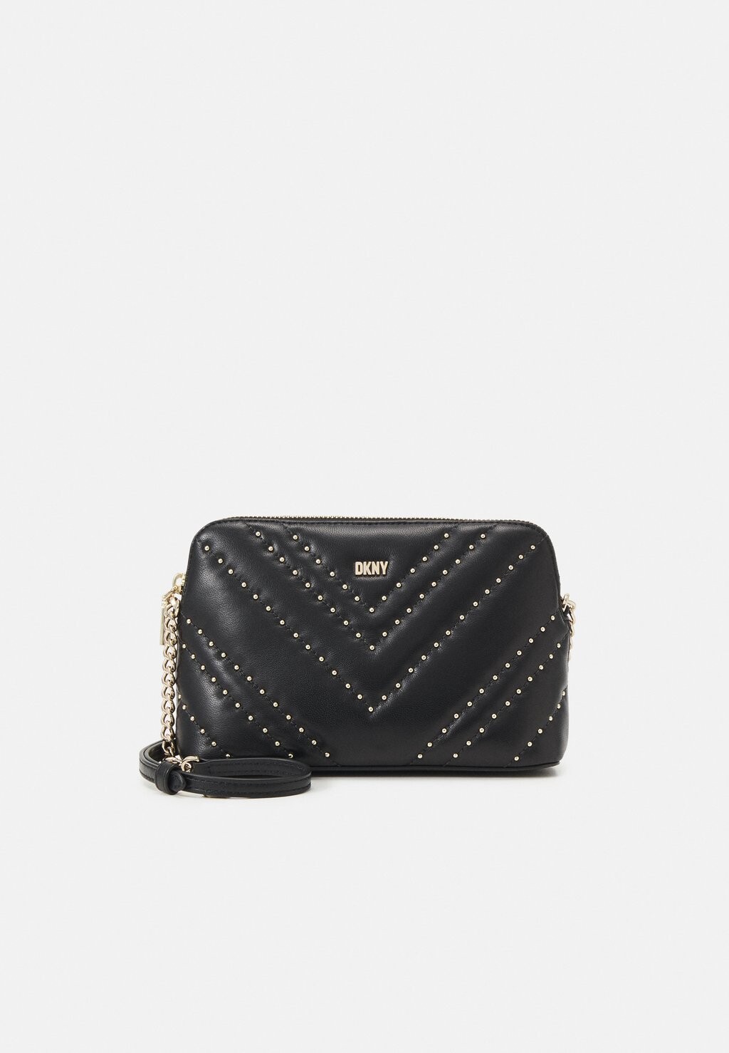 

Сумка DKNY MADISON DOME, цвет black/gold