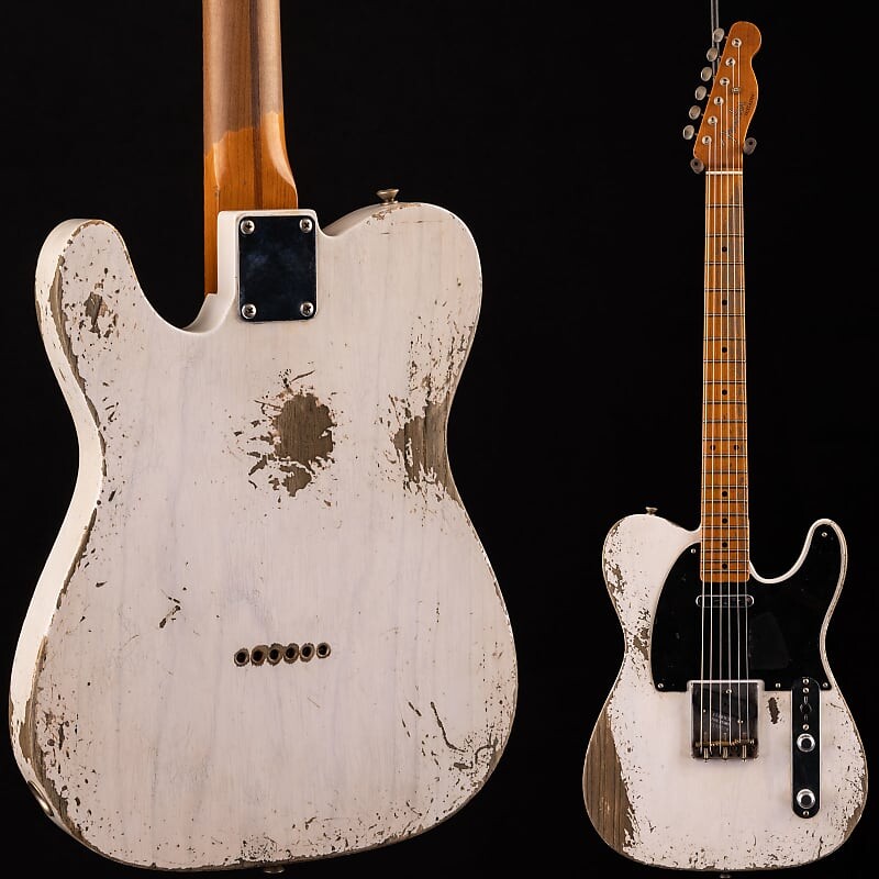 

Электрогитара Fender Custom Shop Masterbuilt 1952 Telecaster Heavy Relic White Blonde 220