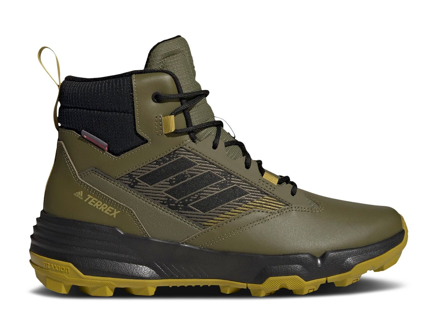 

Кроссовки adidas Wmns Terrex Unity Leather Mid Cold.Rdy 'Focus Olive', зеленый