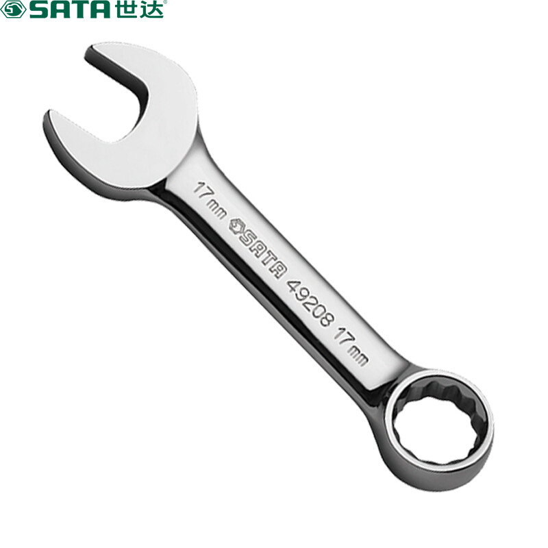 Shida SATA 49202 Ключ метрический полностью полированный короткий 11MM (4 штуки) (срок поставки три недели)