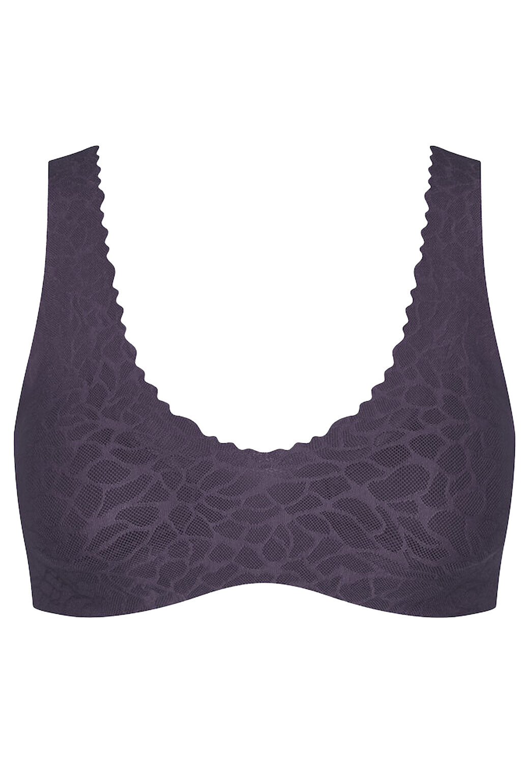 Бюстье Sloggi Bralette ZERO Feel Lace 2.0, цвет Blueberry