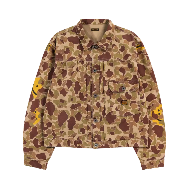 

Куртка Kapital Herringbone Happy Peek-A-Boo Camo 1st 'Beige/Khaki', загар