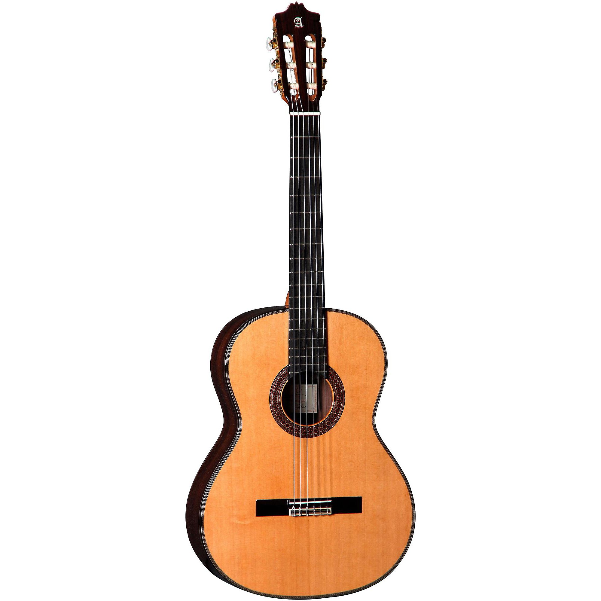 цена Alhambra 7 P Классическая акустическая гитара Gloss Natural