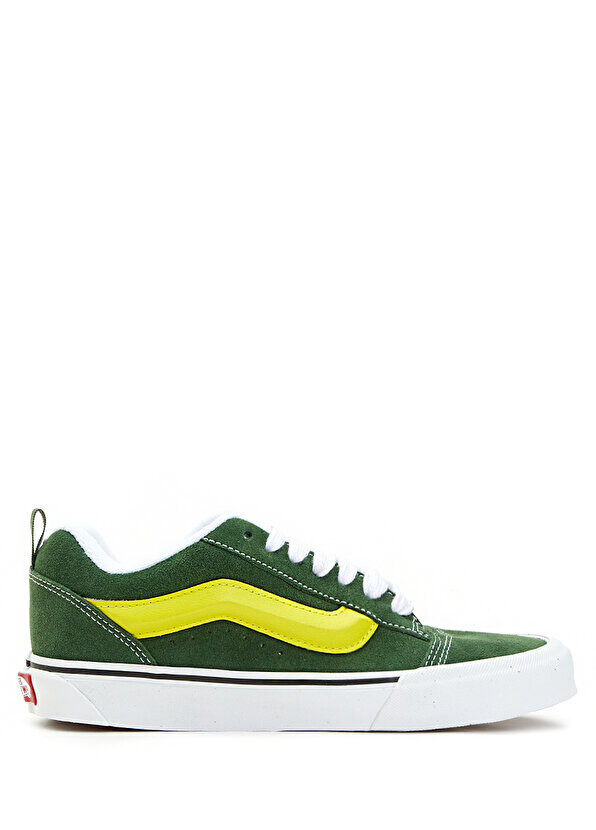 

Knu skool бело-зеленые женские кроссовки Vans, Зеленый