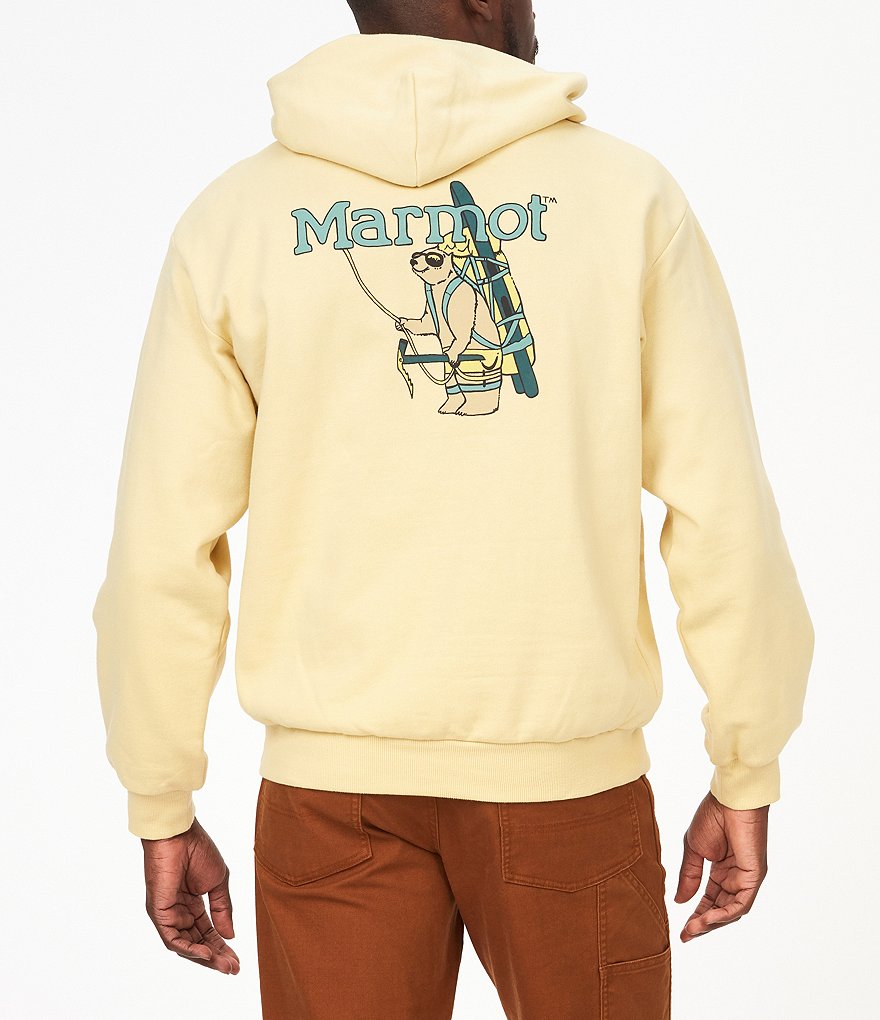 Флисовая толстовка с длинными рукавами Marmot Backcountry Marty, бежевый