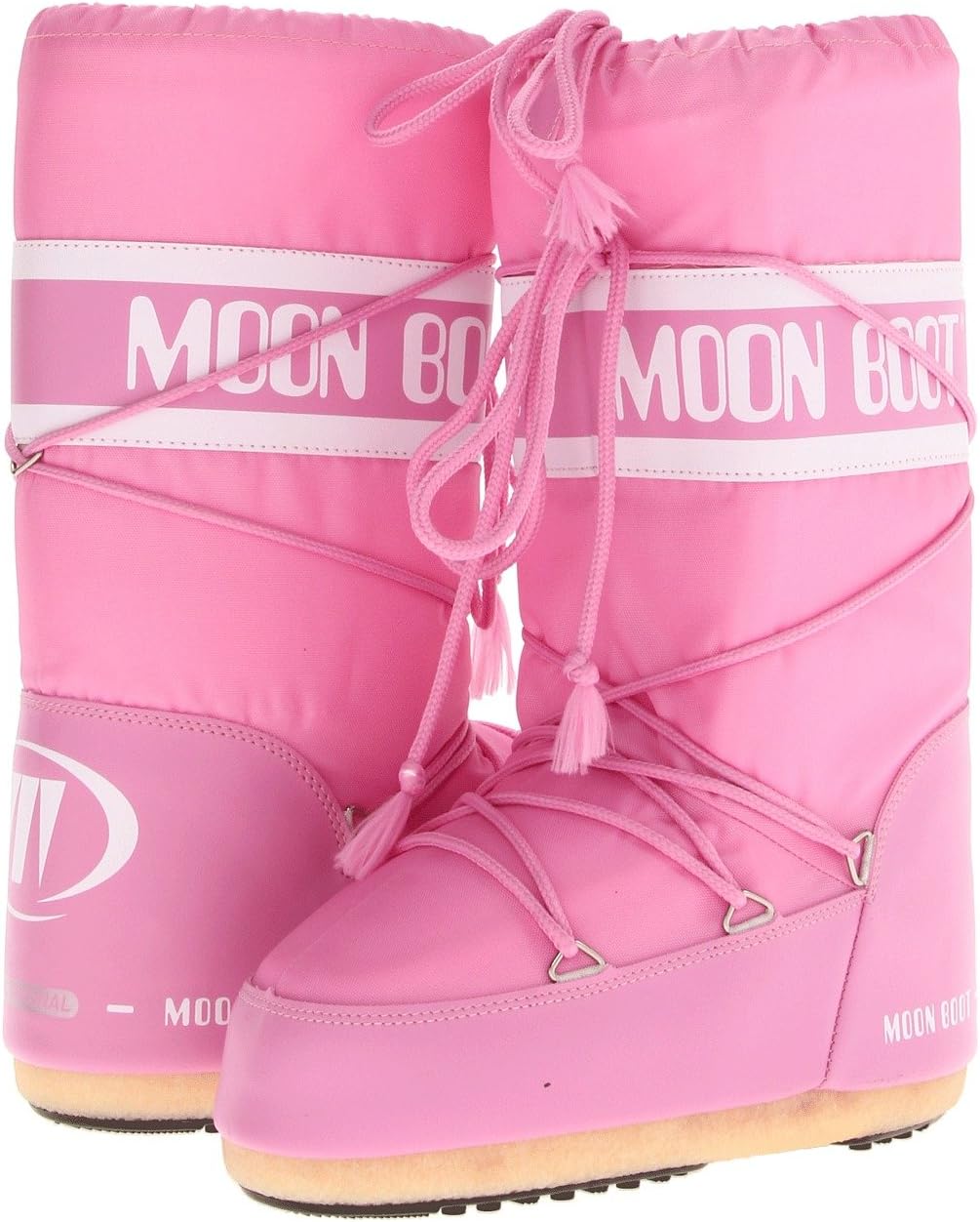 Зимние ботинки Moon Boot Nylon MOON BOOT, розовый