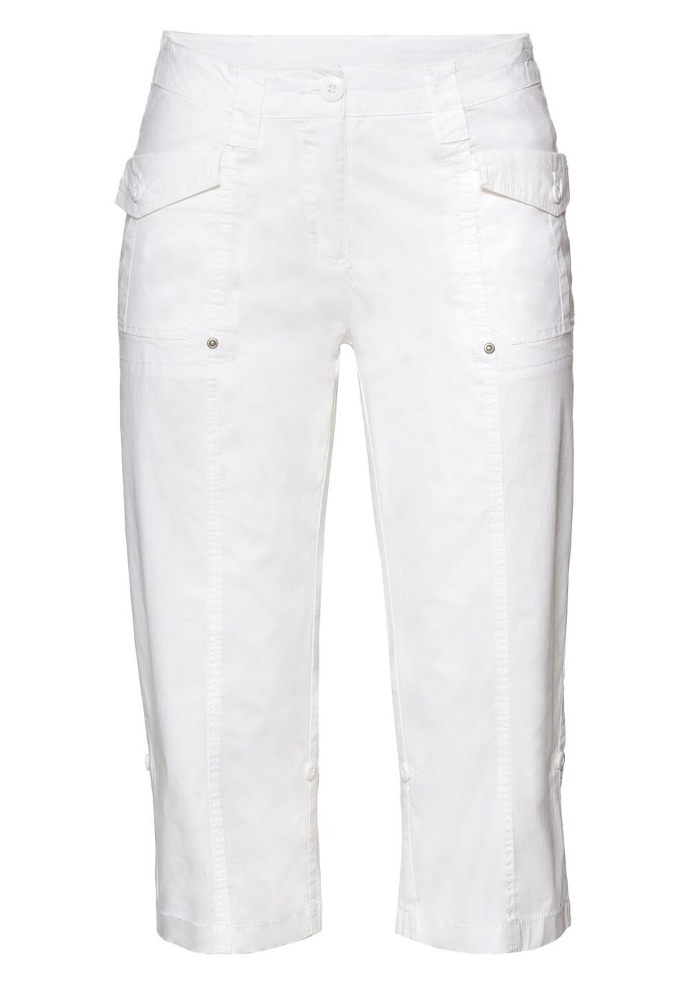 Обычные брюки Sheego, белый