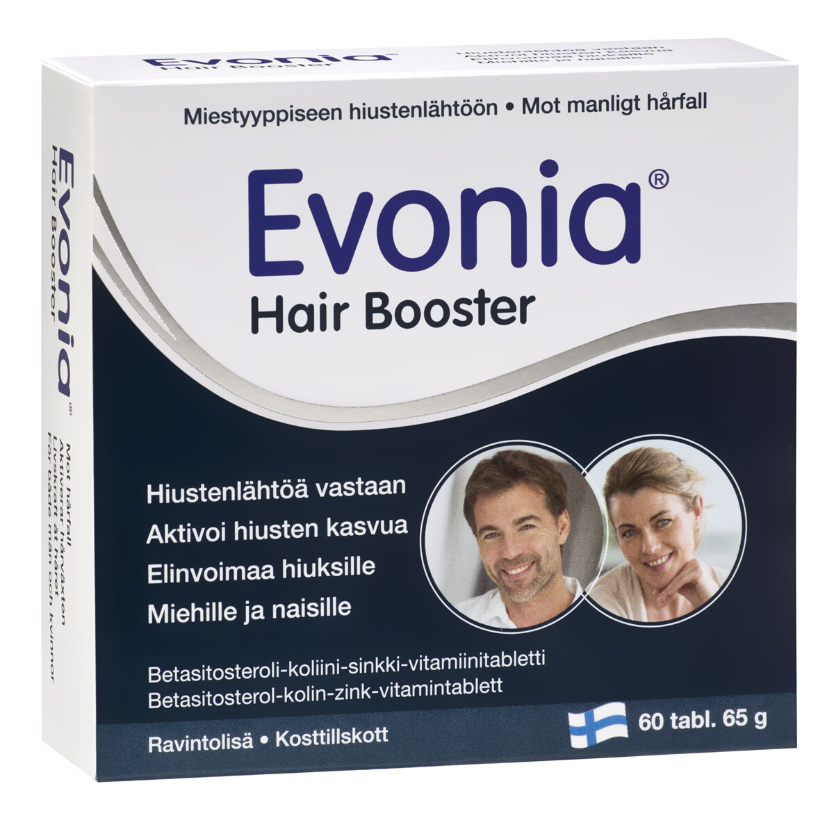 

Витамины Myllärin Evonia Hair для мужских и женских волос, 60 таблеток