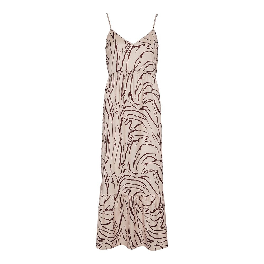 

Платье Pieces Sade Strap Sleveless Long, бежевый