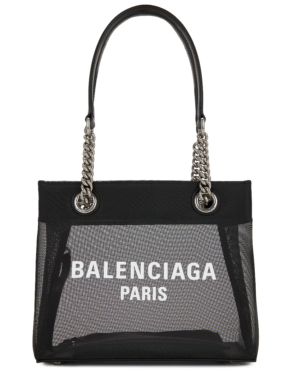 цена Сумка Balenciaga Small Duty Free Tote, цвет Black & White