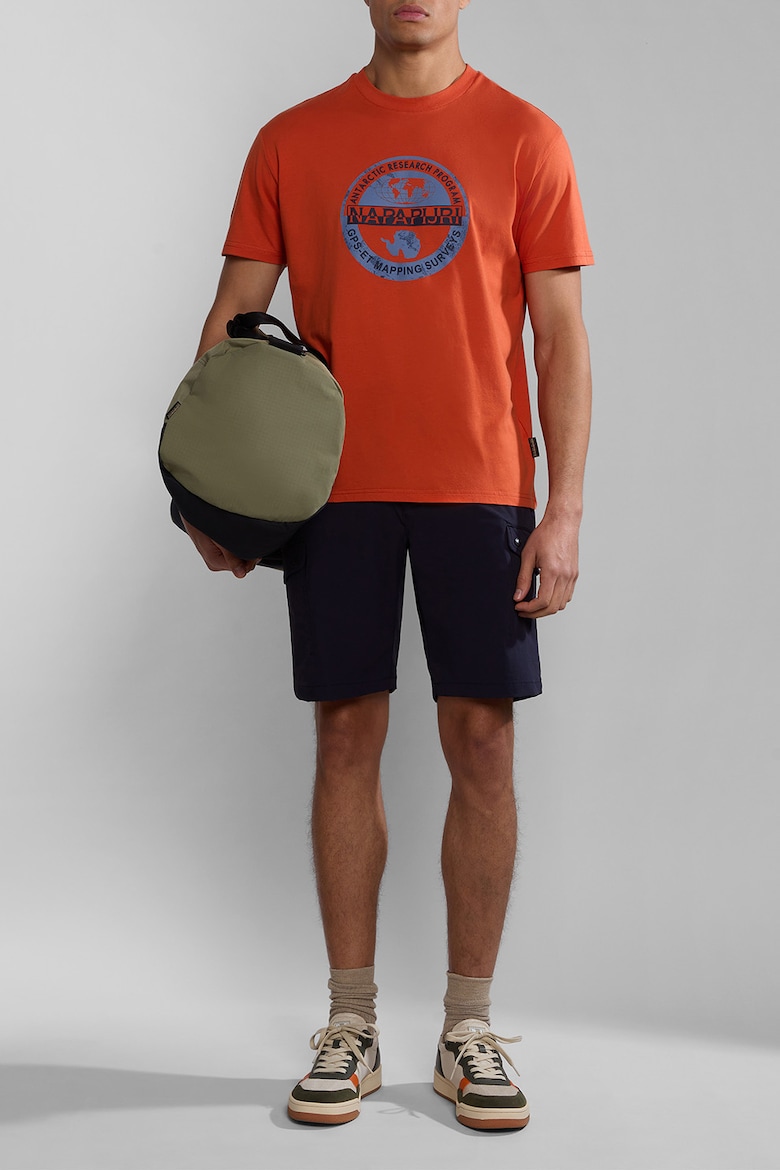 Футболка Bollo с логотипом Napapijri, оранжевый