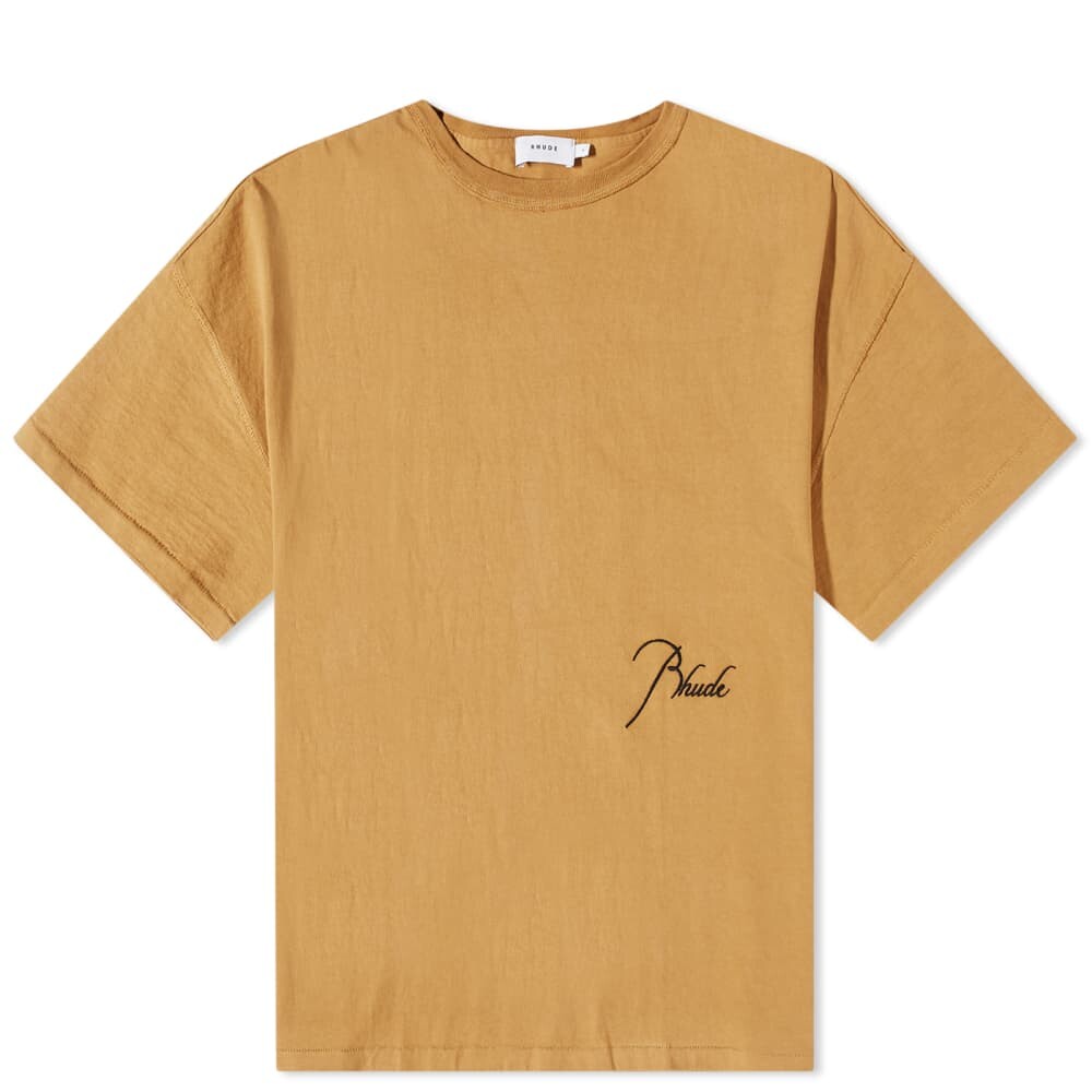 

Футболка Rhude с обратным логотипом