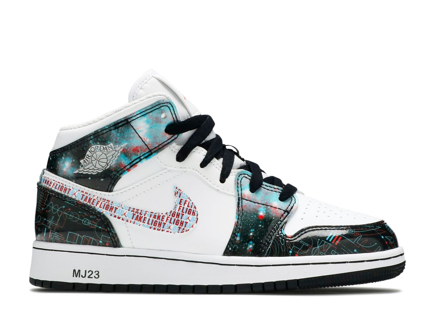 

Кроссовки Air Jordan Air Jordan 1 Mid Se Gs 'Take Flight', белый