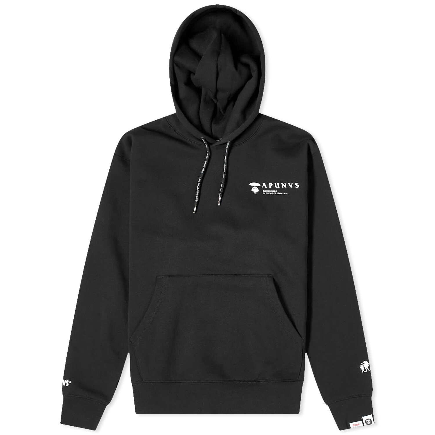 

Худи Aape Back Moonface Grz Camo, черный