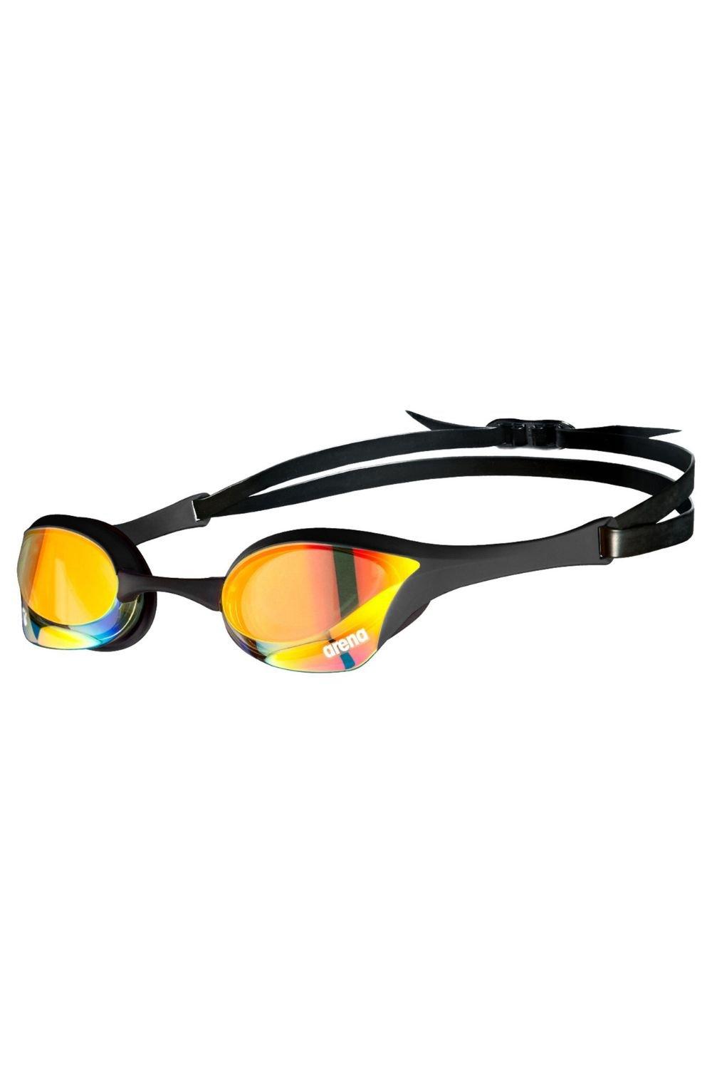 Очки для плавания Cobra Ultra Swipe Mirror - Зеркальные линзы Arena, черный очки для плавания arena cobra swipe белые