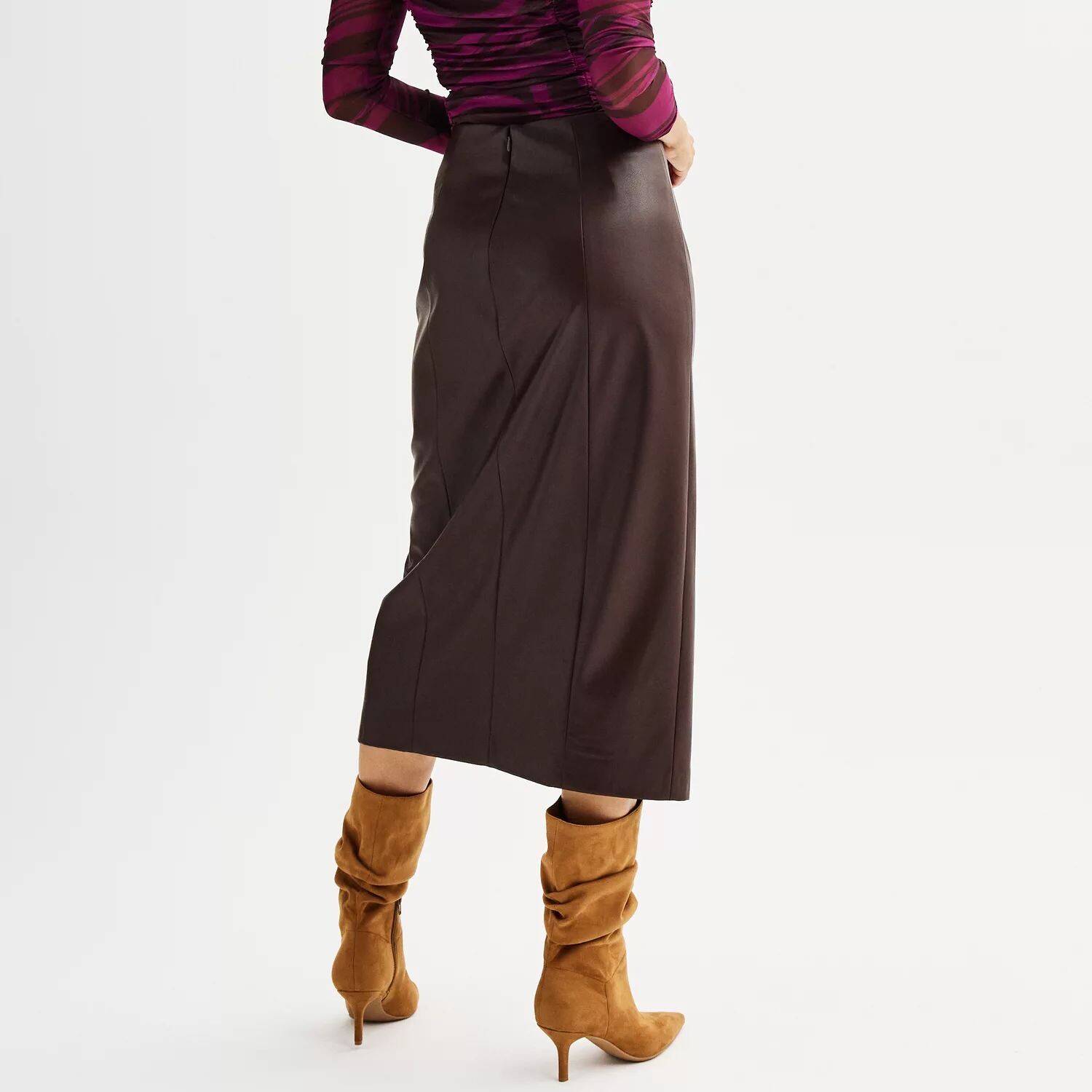 

Женская юбка из искусственной кожи Nine West Nine West