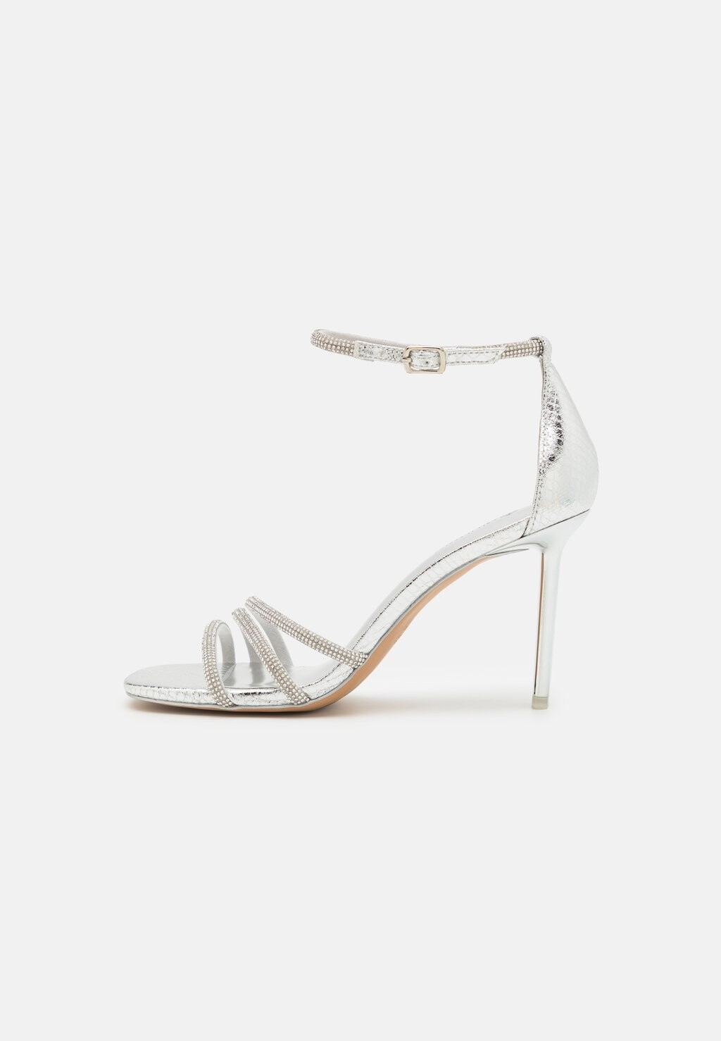 

Босоножки на высоком каблуке GLITZZY Call it Spring, цвет silver