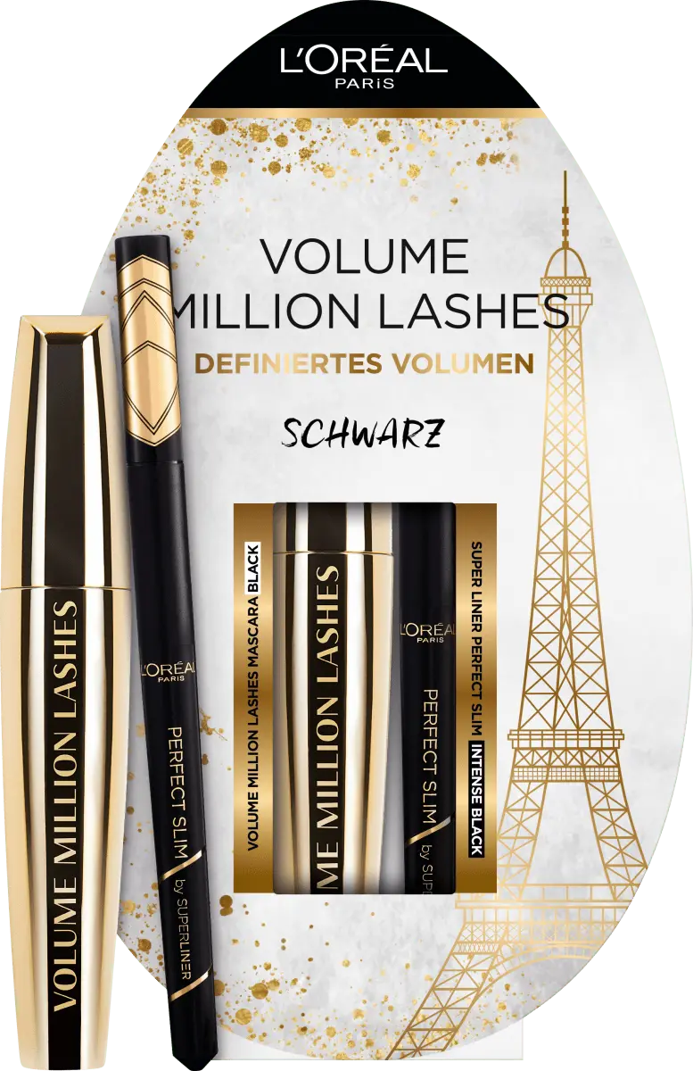 

Набор для макияжа Augen Definiertes Volumen Schwarz 2tlg 1 0St L'Oreal