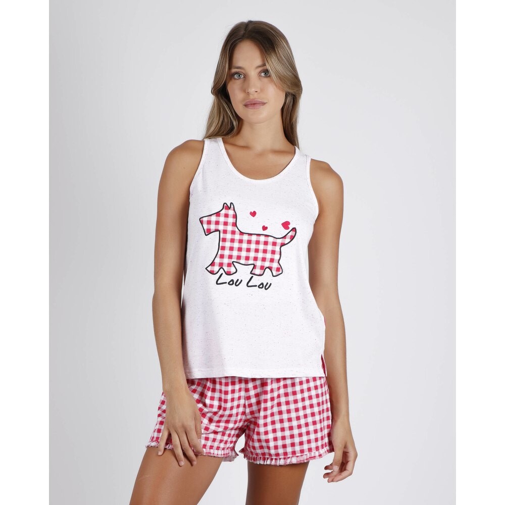 

Пижама Admas Lou Lou Lovely, розовый