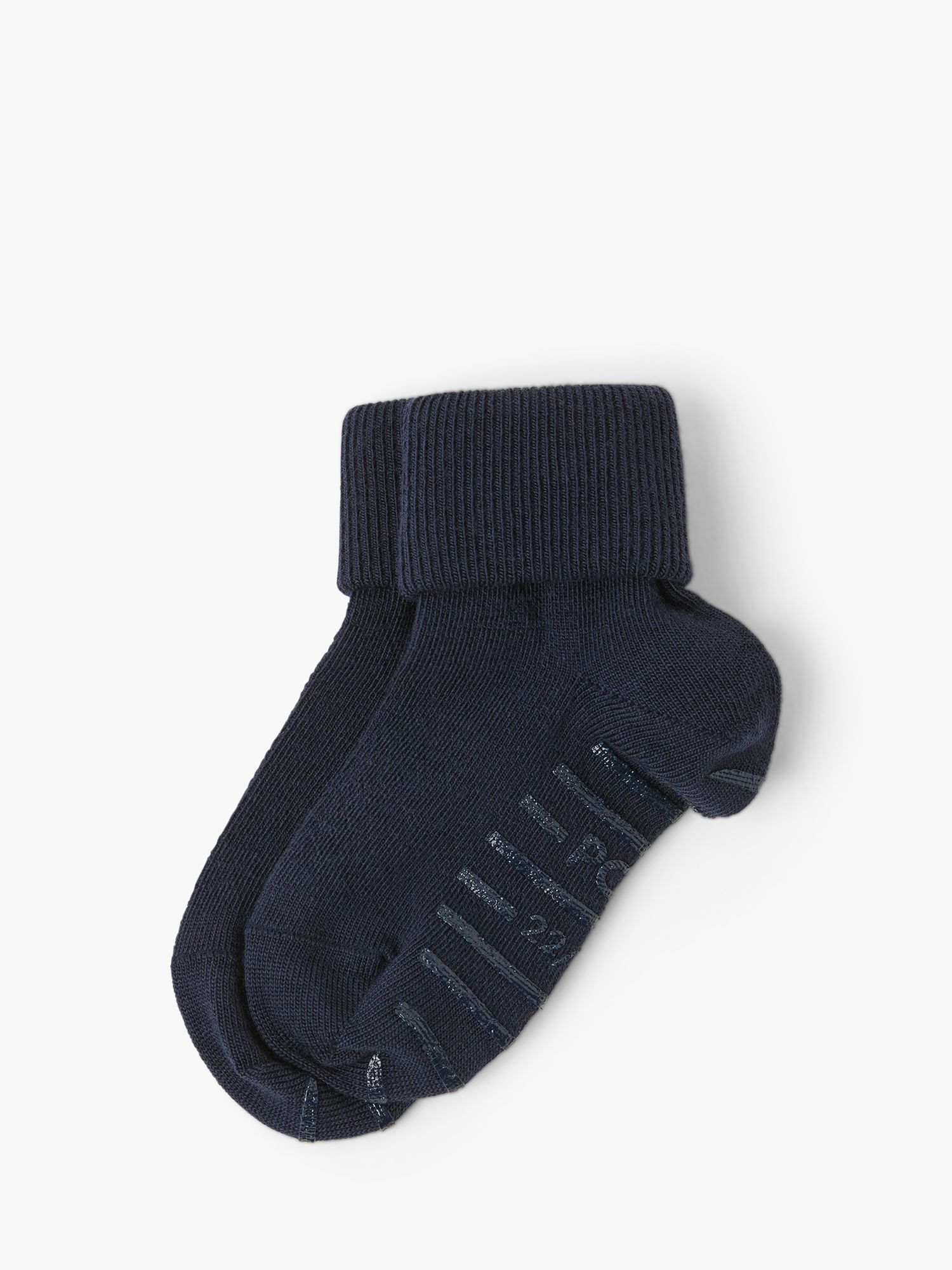 Детские носки с рулонным верхом из смесовой шерсти мериноса Polarn O. Pyret, синий капор из шерсти мериноса yutti 020 какао o s размер