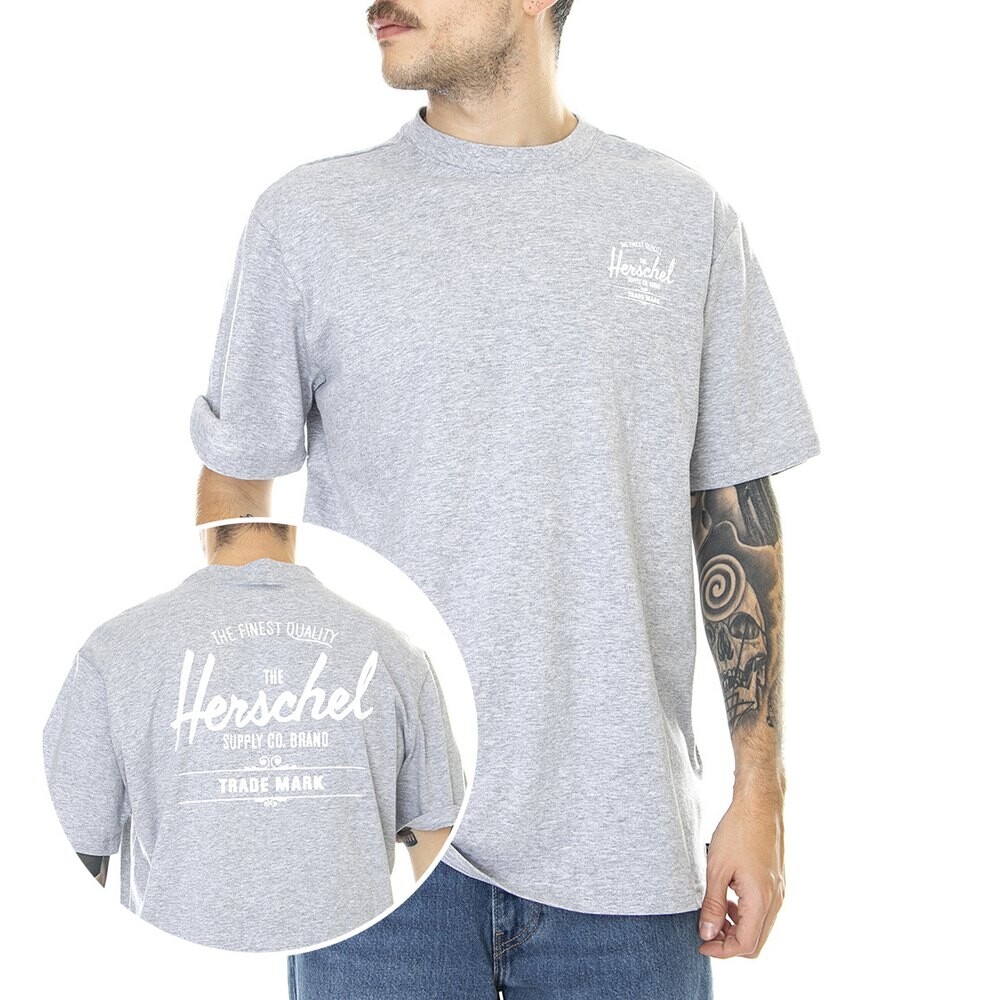 

Футболка Herschel Classic Logo, серый