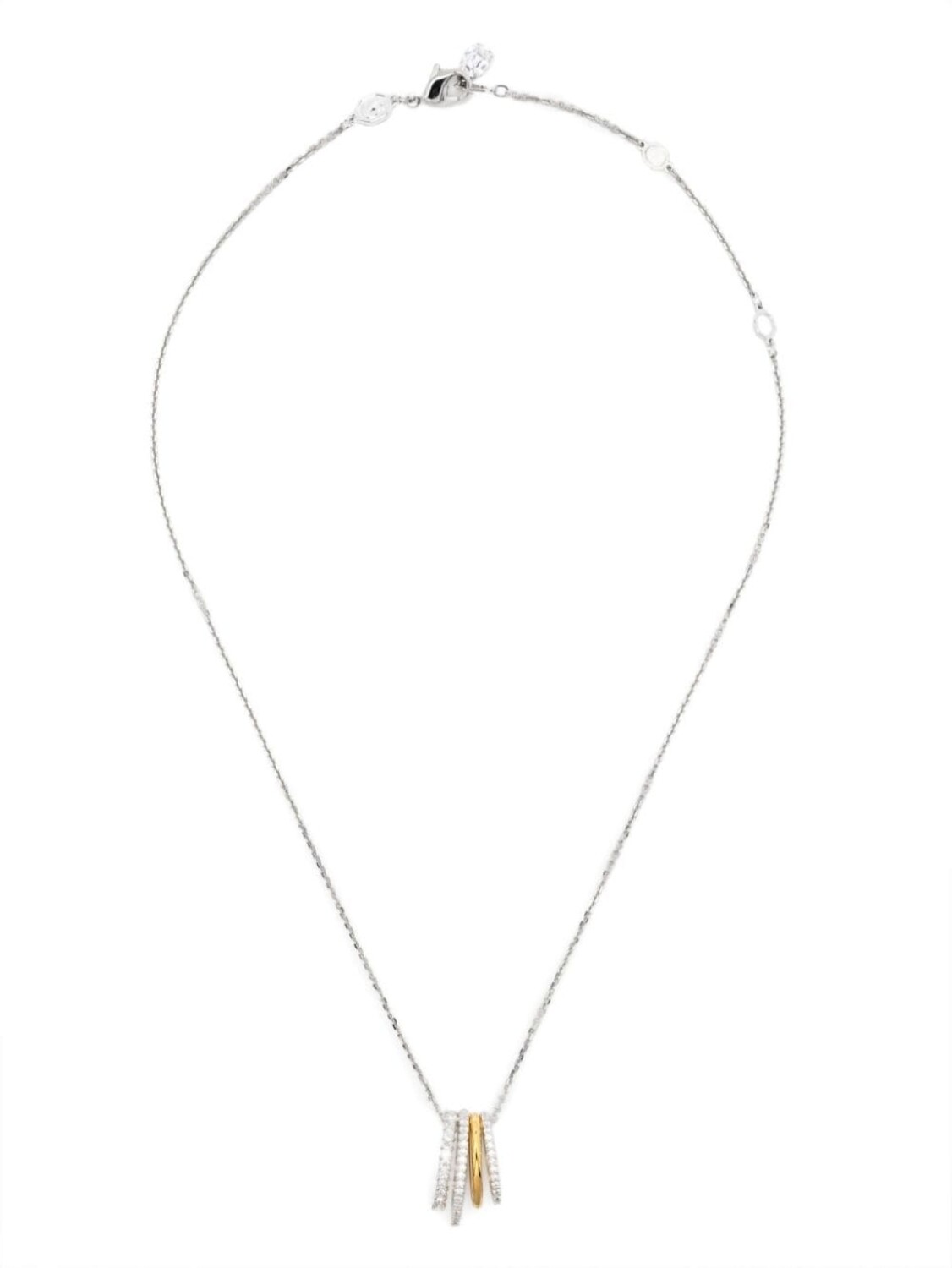 

Колье с подвеской Hyperbola Swarovski, серебряный