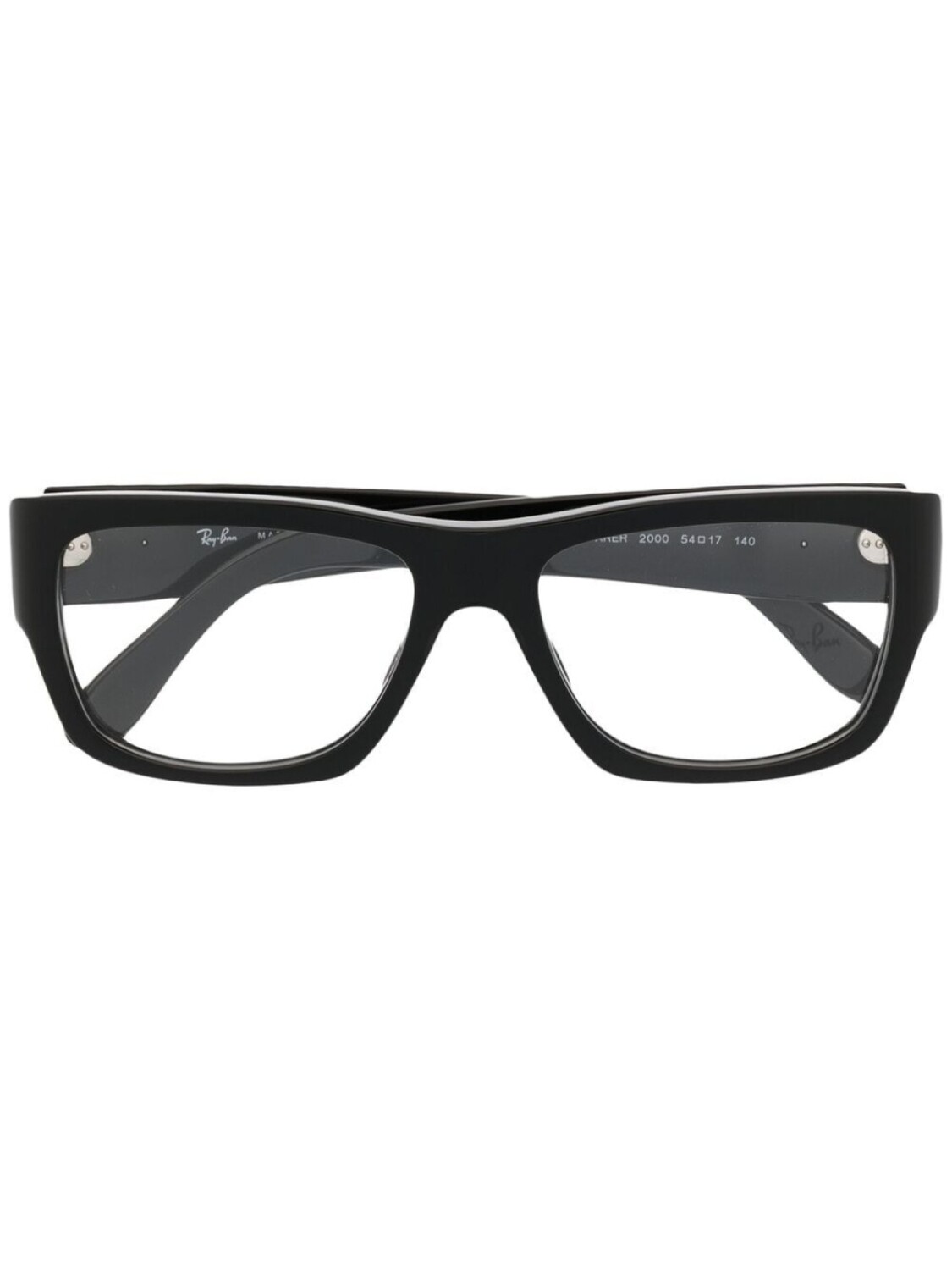 

Ray-Ban очки в квадратной оправе, черный