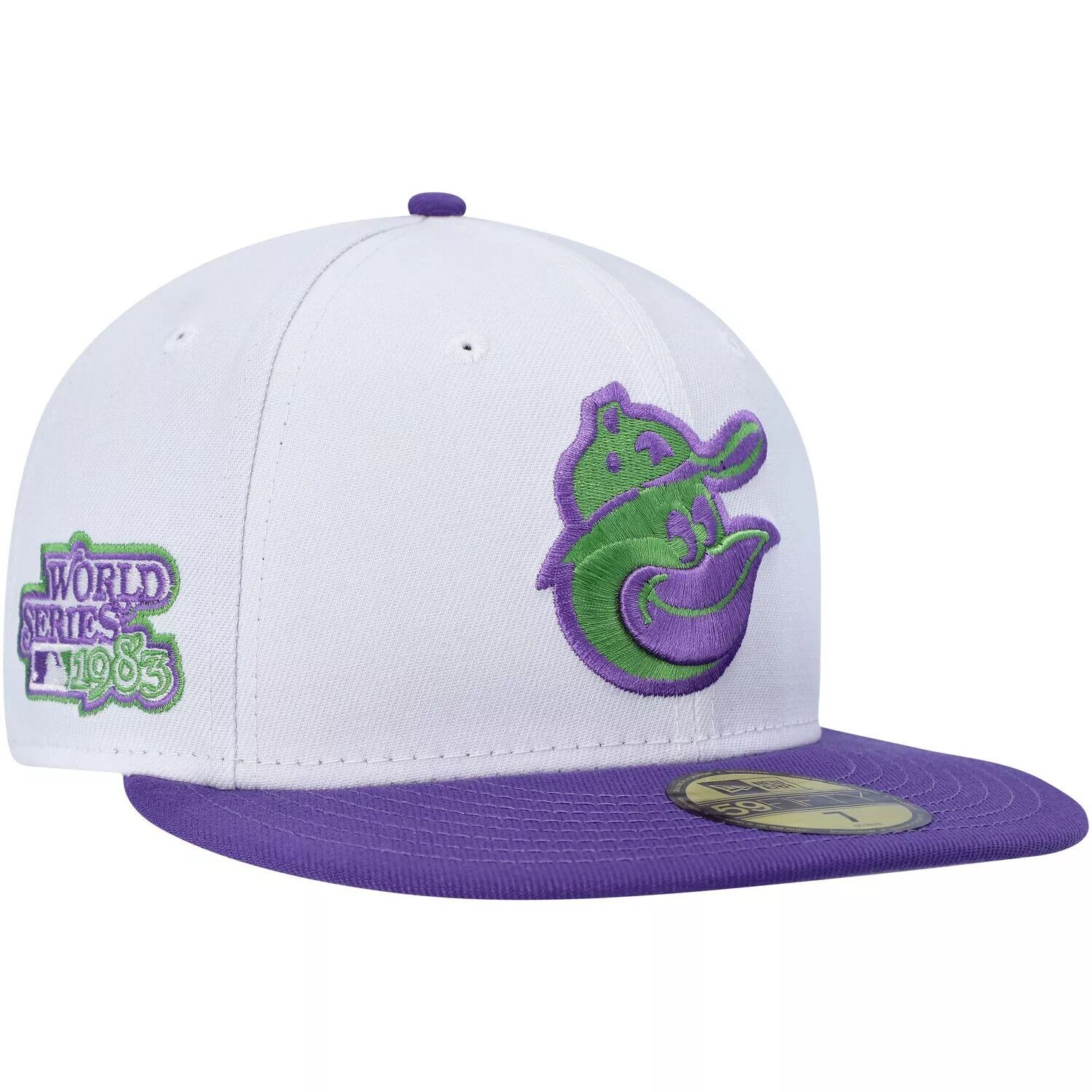 

Мужская кепка New Era White Baltimore Orioles с боковой нашивкой 59FIFTY