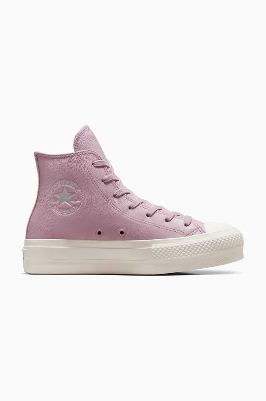 

Кожаные кроссовки Chuck Taylor All Star Lift Converse, фиолетовый