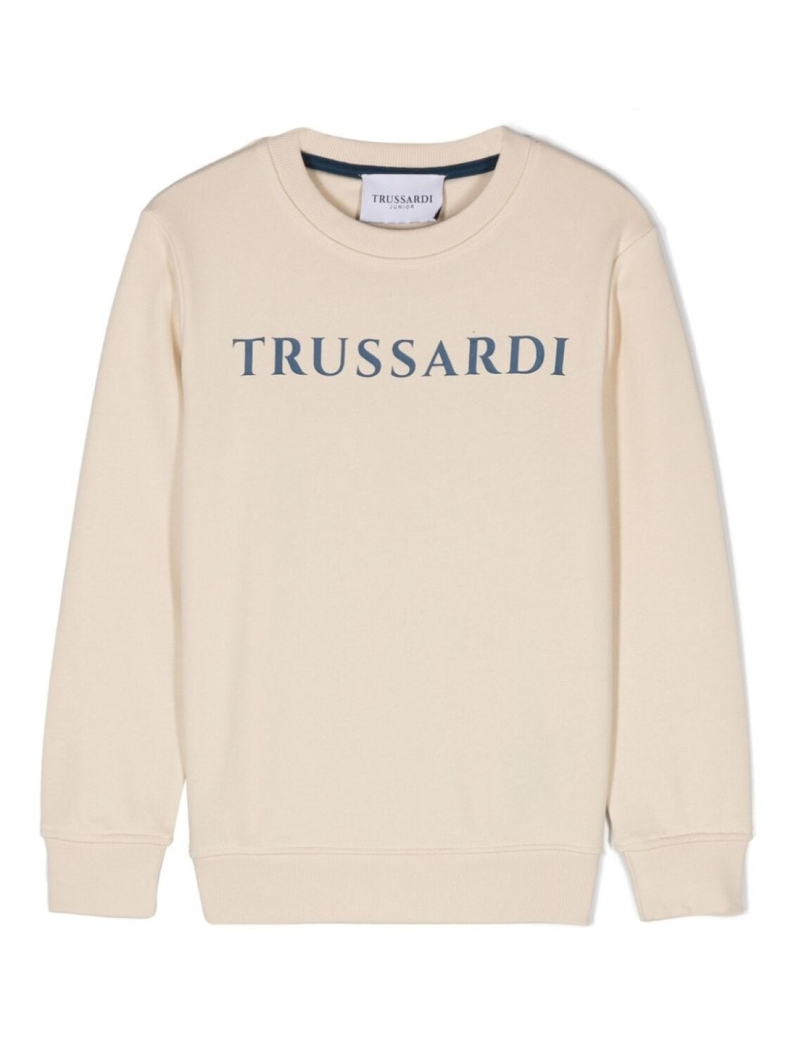 

TRUSSARDI JUNIOR толстовка с логотипом, нейтральный цвет