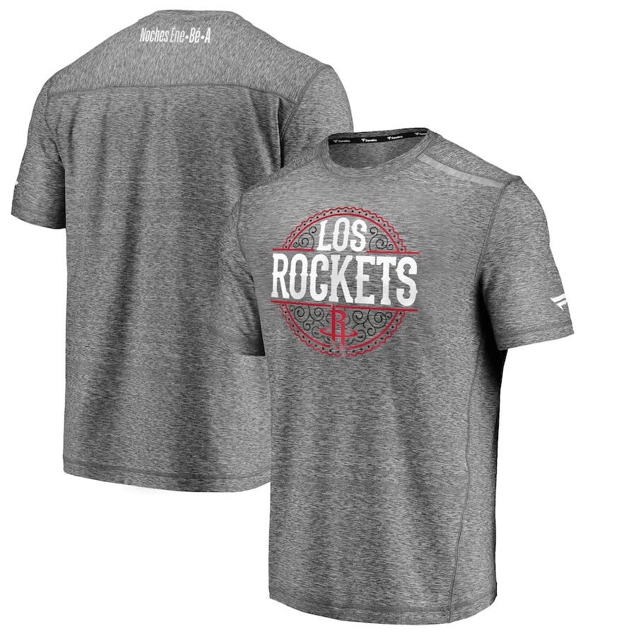 

Футболка Fanatics Branded Houston Rockets, серый