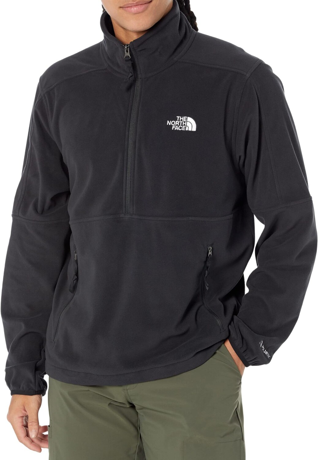 

Куртка TNF Polartec 100 1/4 Zip The North Face, цвет TNF Black