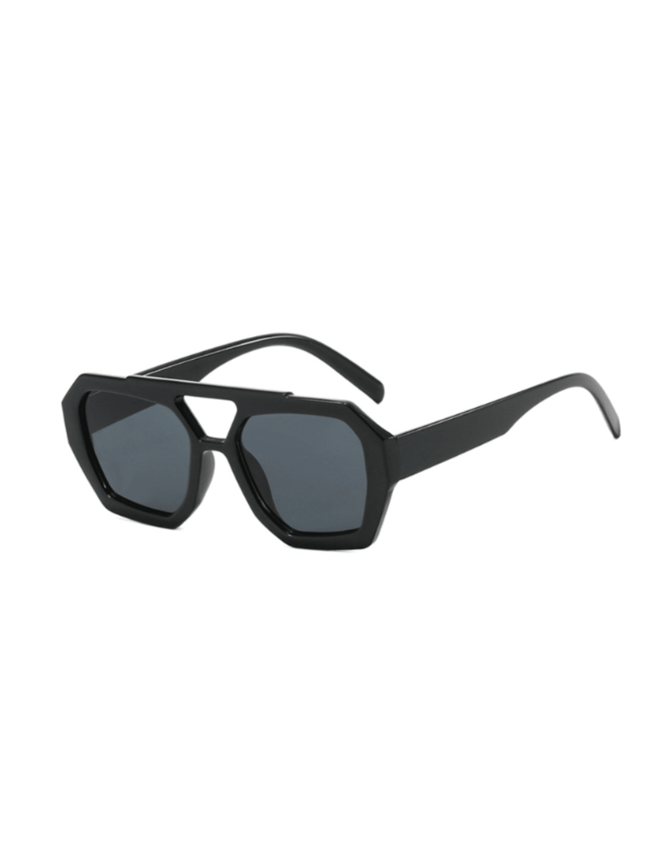 Новые модные квадратные солнцезащитные очки с двойным лучом для мужчин и женщин цена и фото