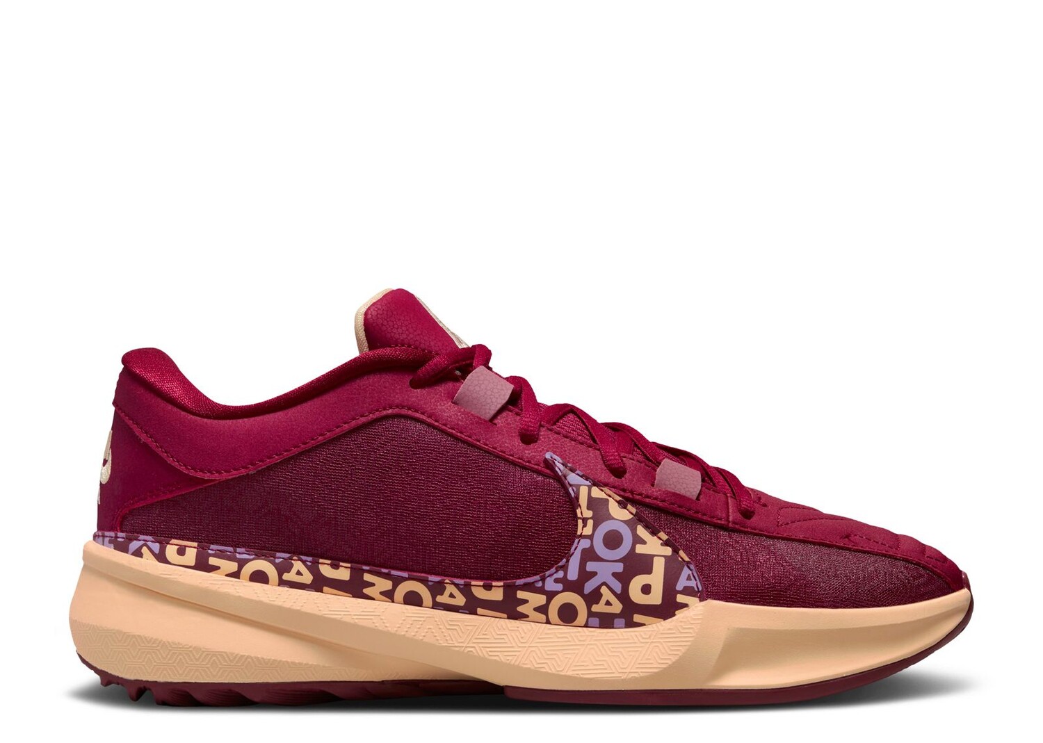 

Кроссовки Nike Zoom Freak 5 'Alphabet Bros', красный