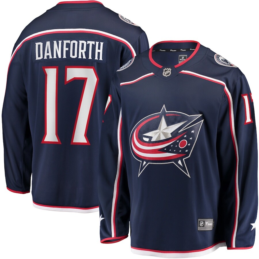

Джерси Fanatics Branded Columbus Blue Jackets, нави