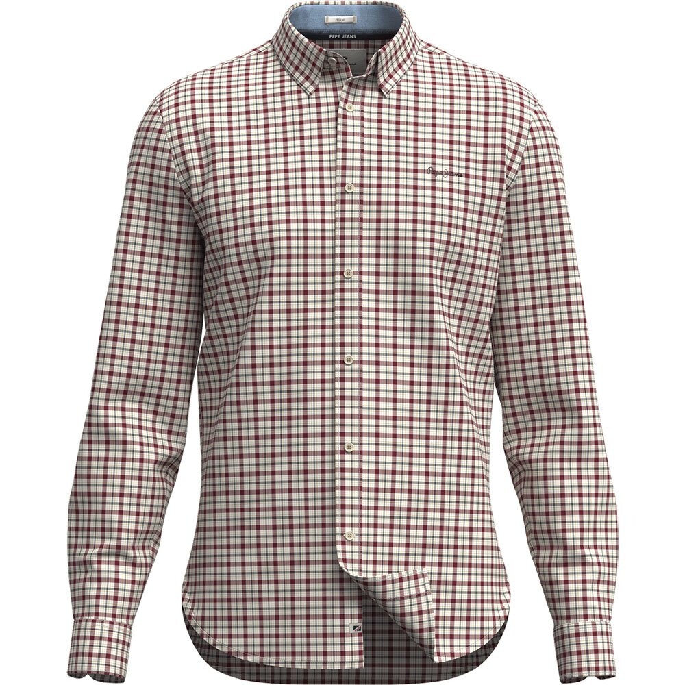

Рубашка Pepe Jeans Cunningham, коричневый, Серый