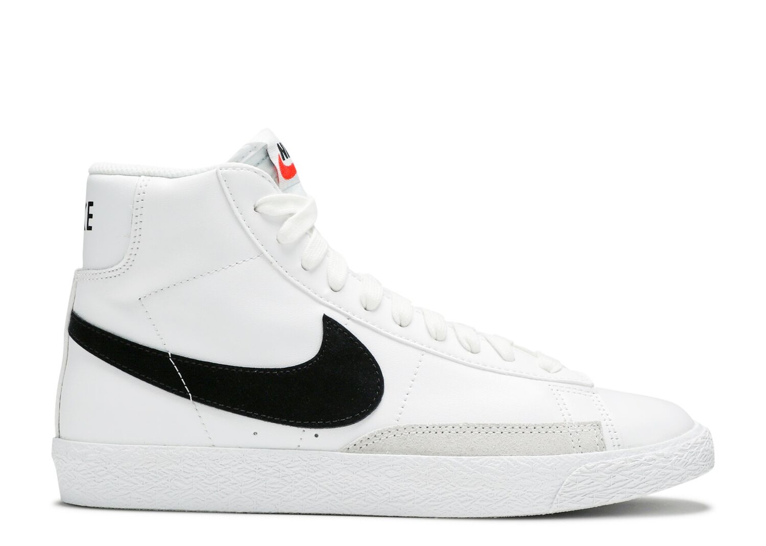 

Кроссовки Nike Blazer Mid Gs 'White Black', белый