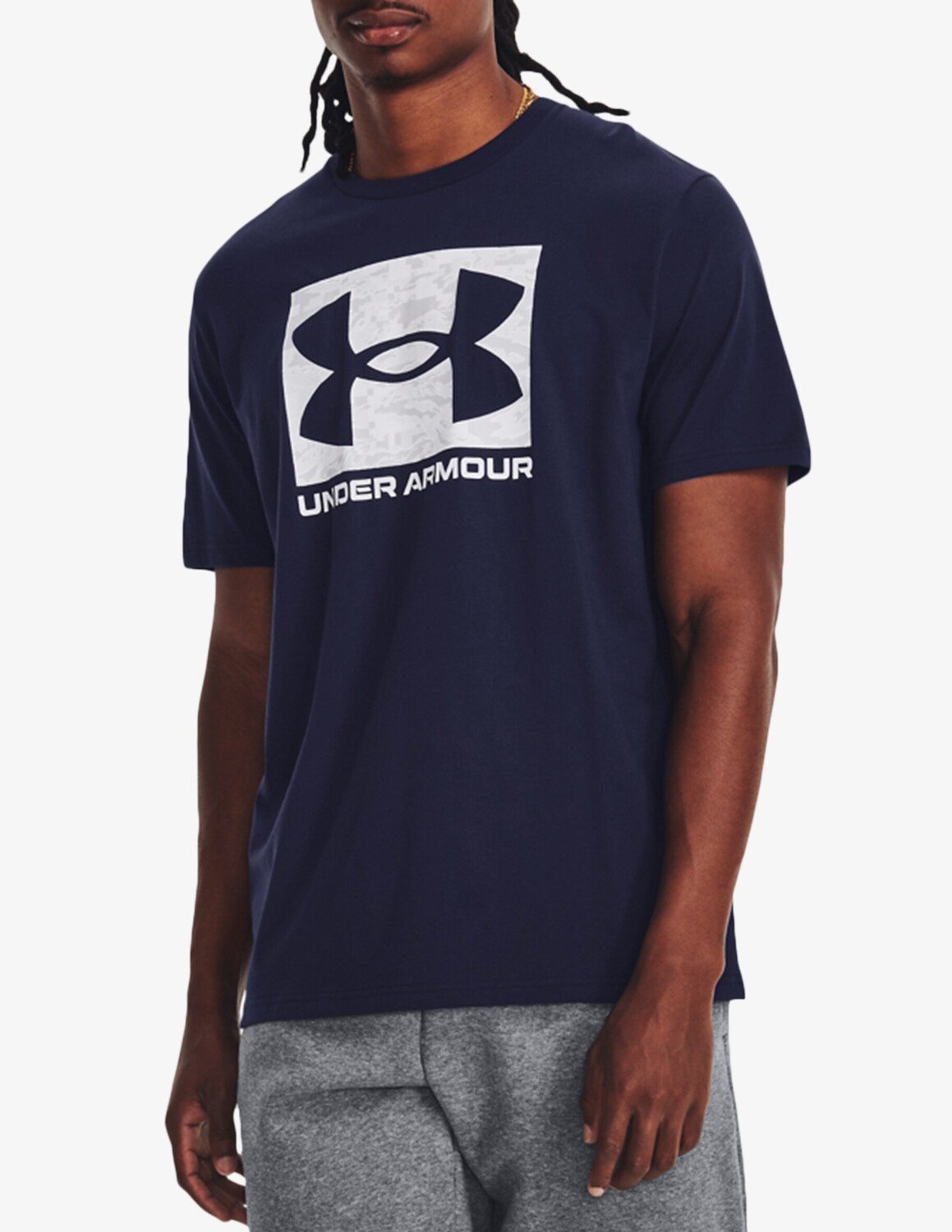 

Футболка с логотипом Box Under Armour, синий