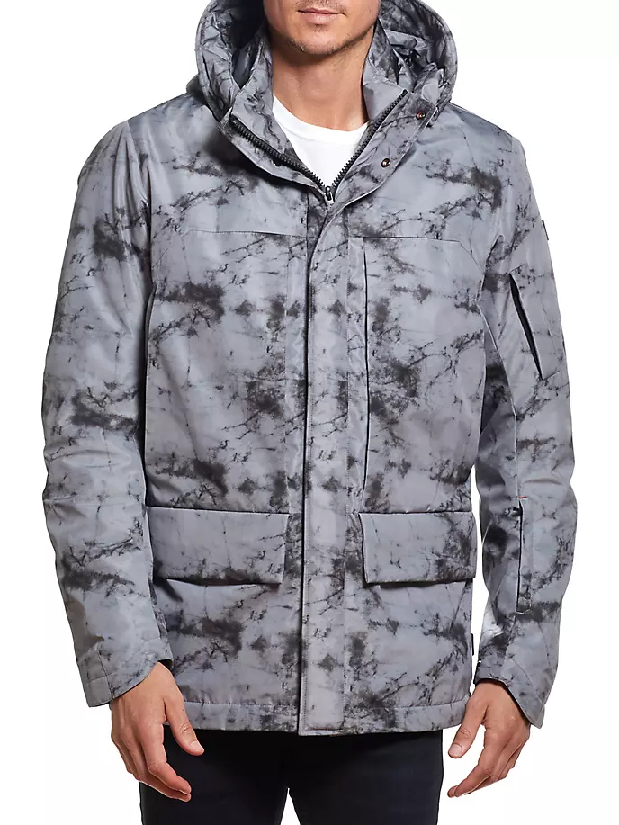 

Повседневная куртка с камуфляжным узором Tumi, цвет arctic camo