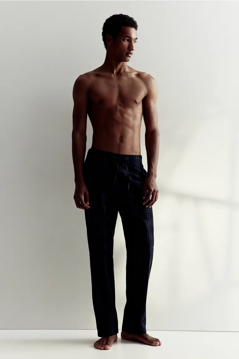 Комплект из 2 пижамных брюк стандартного кроя H&M, серый