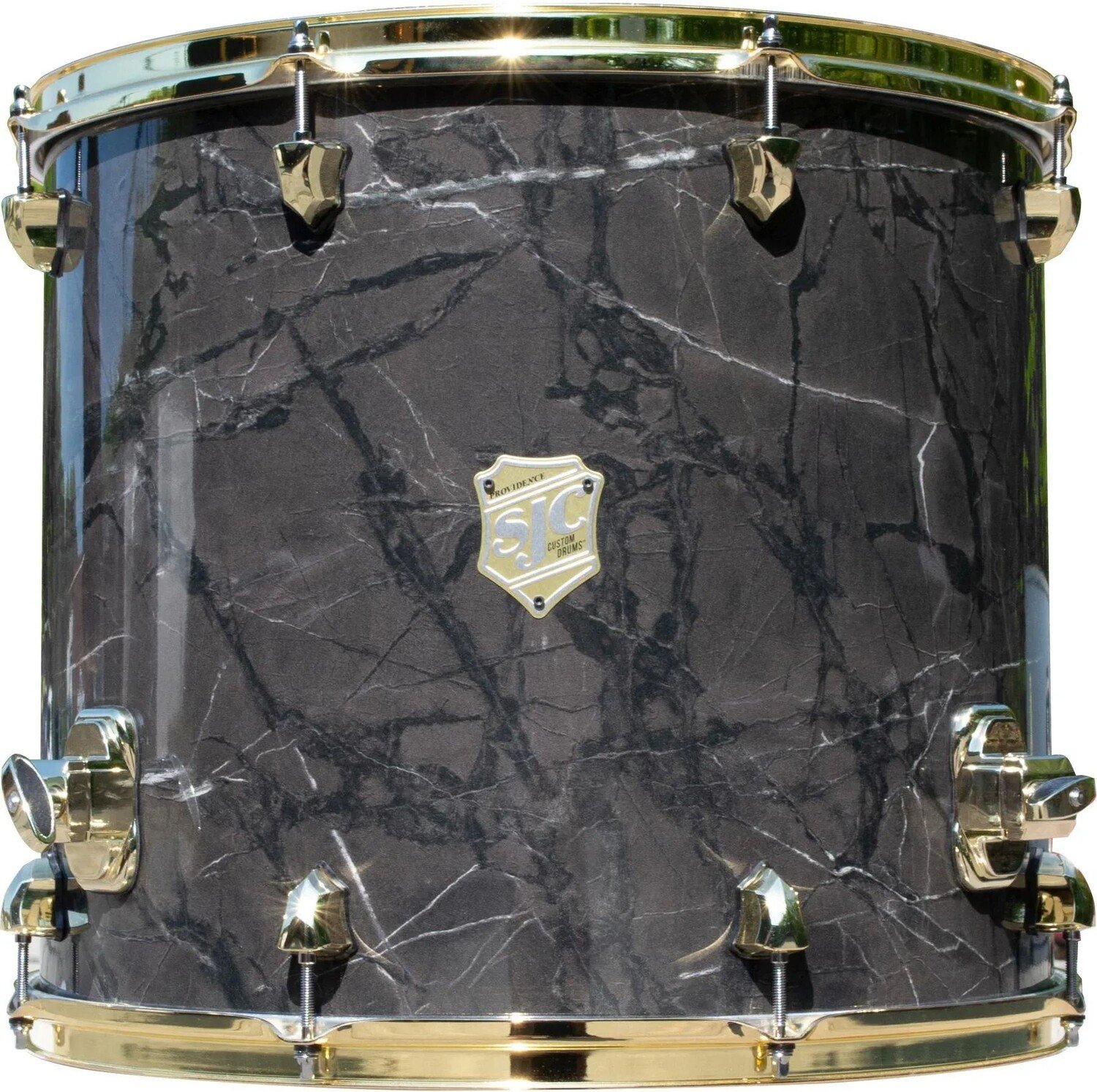 

Напольный том SJC Custom Drums Providence Series — 16 x 18 дюймов — черный обсидиан