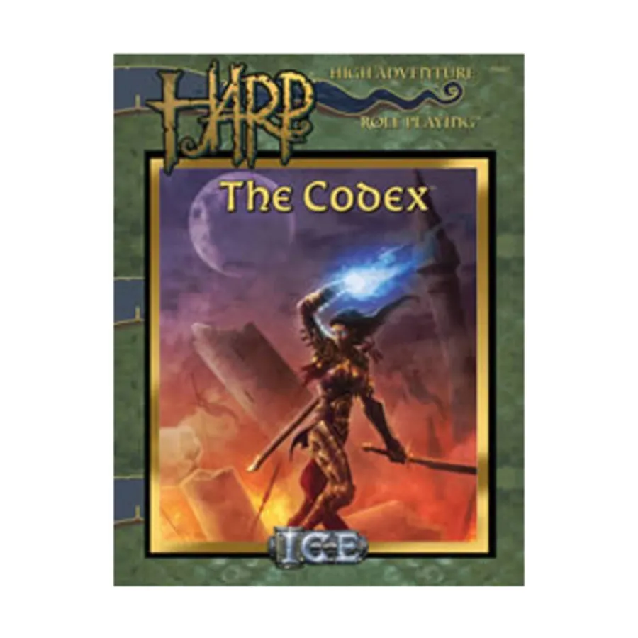 

Codex, HARP - High Adventure Role Playing, мягкая обложка