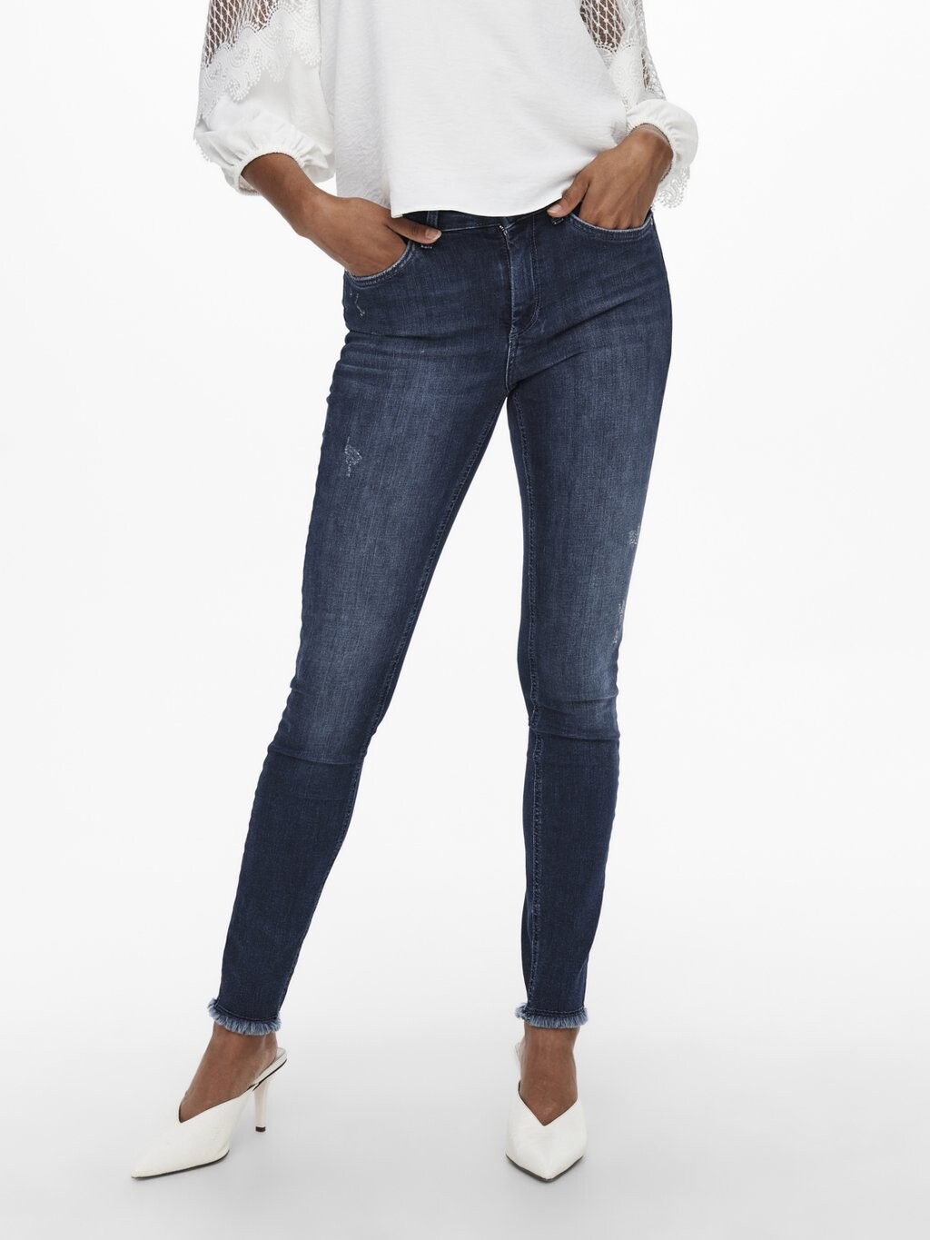 

Джинсы Skinny Fit ONLY, темно-синий