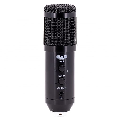Конденсаторный микрофон CAD U49 Cardioid USB Condenser Microphone конденсаторный микрофон sennheiser profile usb cardioid condenser microphone