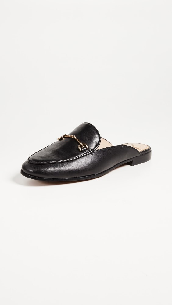 

Балетки Sam Edelman Linnie Flat Mules, черный