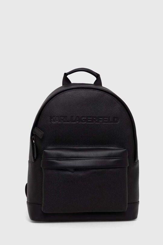 

Кожаный рюкзак Karl Lagerfeld, черный