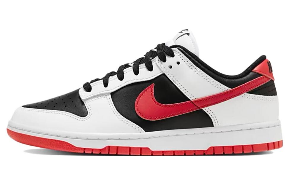 

Кроссовки Nike Dunk Low Retro, белый / черный / красный