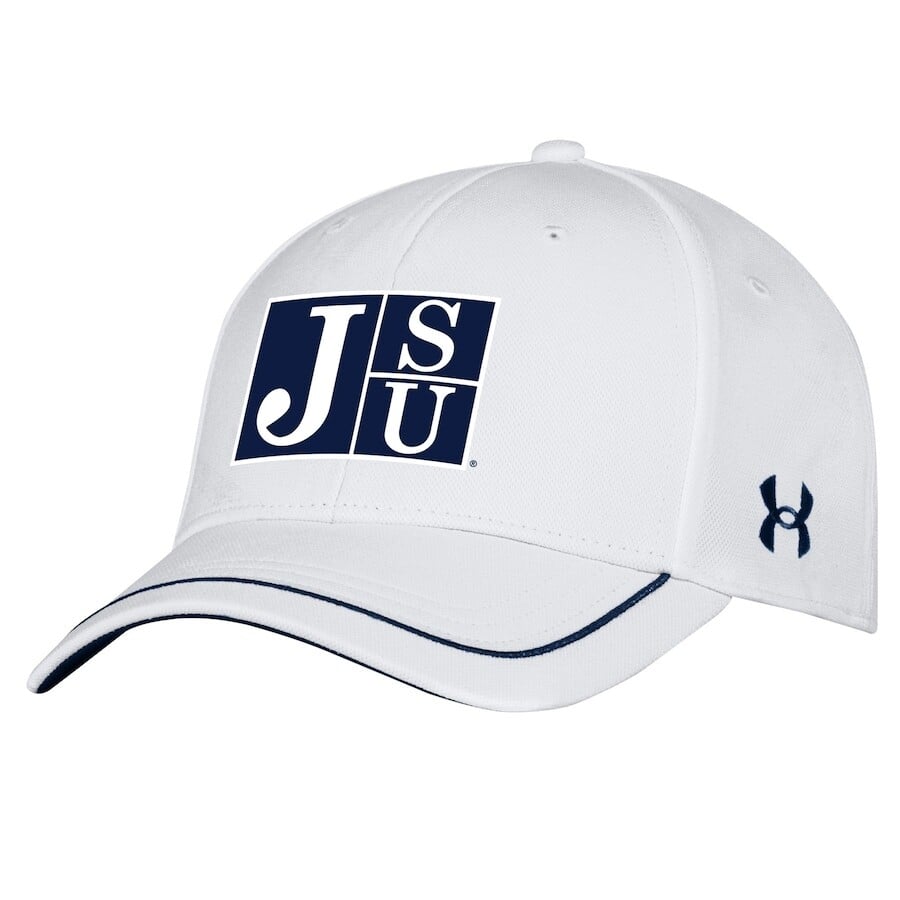 

Бейсболка Under Armour Jackson State Tigers, белый